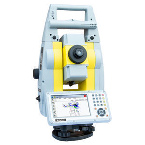 total station with prism