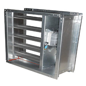 smoke evacuation damper