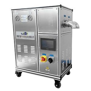 dry ice pelletizer with touch screen