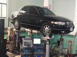 vibration test bench