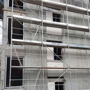 fixed scaffolding