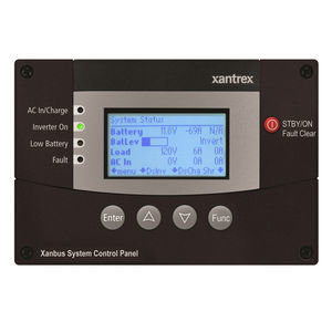 control panel for marine applications