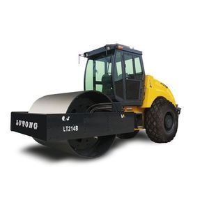 vibrating road roller