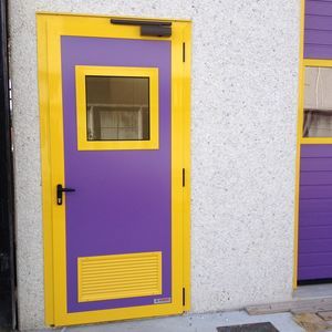 hinged doors