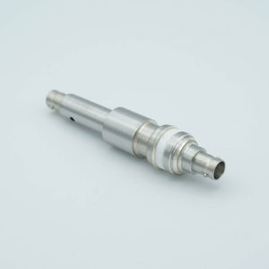 coaxial cable feedthrough
