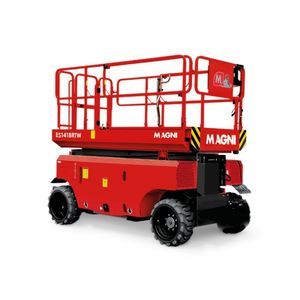 rough terrain scissor lift platform