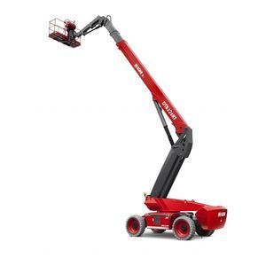 wheeled telescopic boom lift