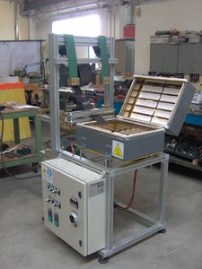 preheating oven