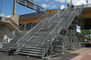 straight staircase