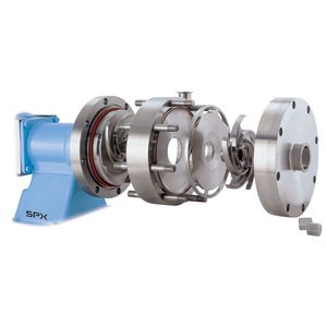 water pump / for dairy products / impeller / sanitary