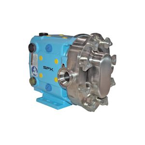 food product pump / hydraulically-operated / normal priming / industrial