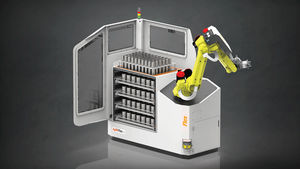 loading system with 6-axis articulated robot