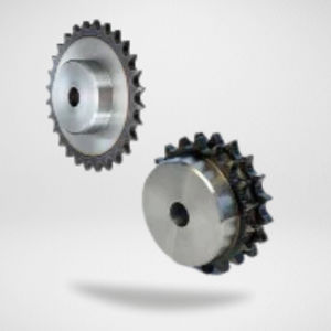 sprocket wheel with treated teeth
