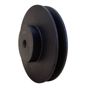 pilot-bored pulley