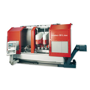 3-axis CNC machining center / vertical / traveling-column / with 2 pins