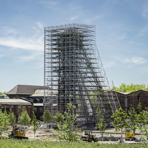 fixed scaffolding