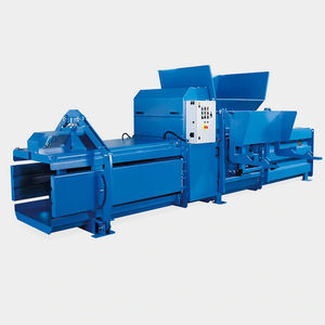 horizontal baling press