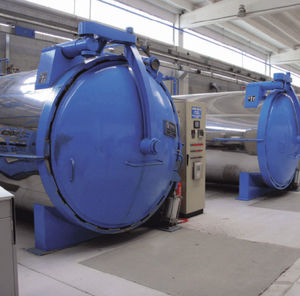 curing system with belt conveyor