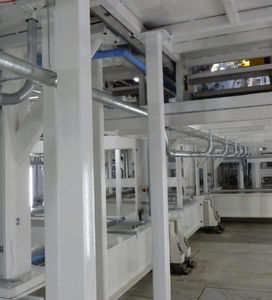 stationary centralized fume extraction system