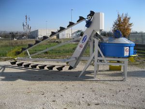 stationary concrete batching plant