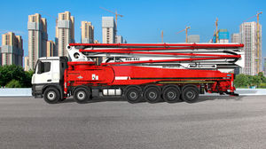 mobile truck-mounted concrete pump