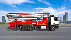 construction truck-mounted concrete pump