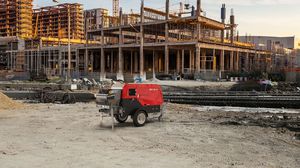mobile concrete pump