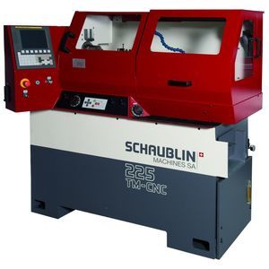 CNC turning center - 9 series - SCHAUBLIN MACHINES - A2-6 / A2-5 / 12 tools