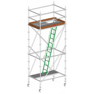 滚筒式脚手架塔