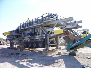 impact crushing plant