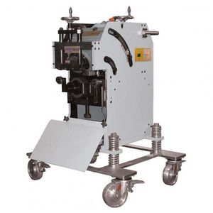 electric chamfering machine / mobile / plate / with adjustable angle