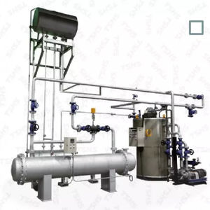 heat transfer oil heating system