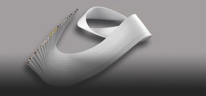 power cable / data / flat / highly flexible