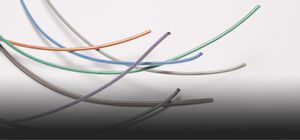 insulated hook-up wire / copper / PTFE / single-conductor