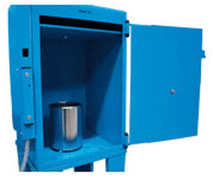 vertical baling press