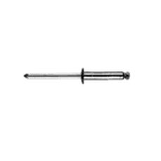 blind rivet / cylindrical head / stainless steel