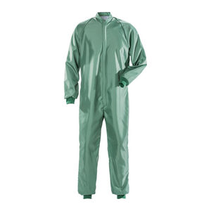 work coveralls / waterproof / polyester / for clean rooms