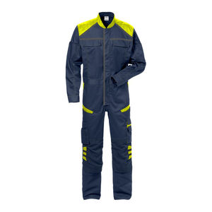 work coveralls / mechanical protection / cotton / zippered