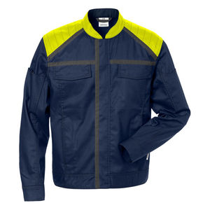 work jacket / wear-resistant / cotton / polyester