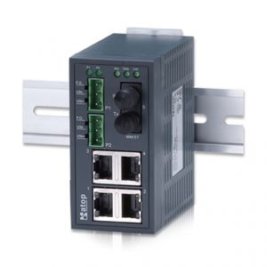 unmanaged network switch / 5 ports / DIN rail / wall