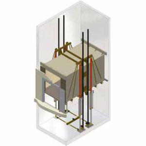 column type goods lift