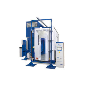 closed circuit powder coating booth