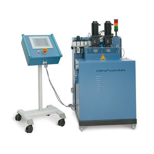 adhesive mixing and metering unit