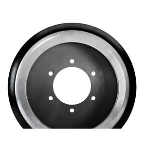 wheel with solid tire