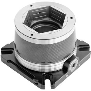 stationary workpiece clamping chuck