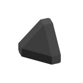 non-threaded end cap / polyamide / for profile ends / for aluminum profiles