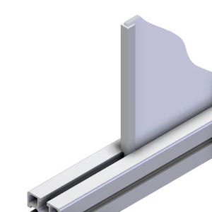 aluminum profile / U-shaped / frame