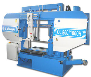 band saw / for metals / double-column / horizontal