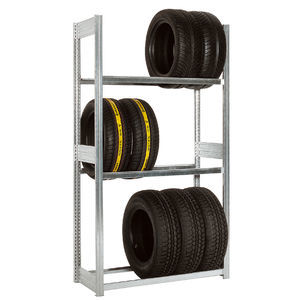 vertical storage shelving