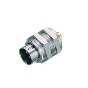 data connector / DIN / circular / male